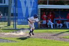 Baseball vs WPI  Wheaton College baseball vs Worcester Polytechnic Institute. - (Photo by Keith Nordstrom) : Wheaton, baseball